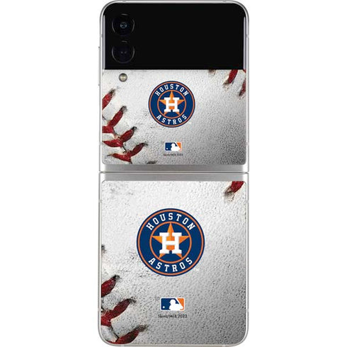 MLB Houston Astros Game Ball Galaxy Z Flip4 5G Skin